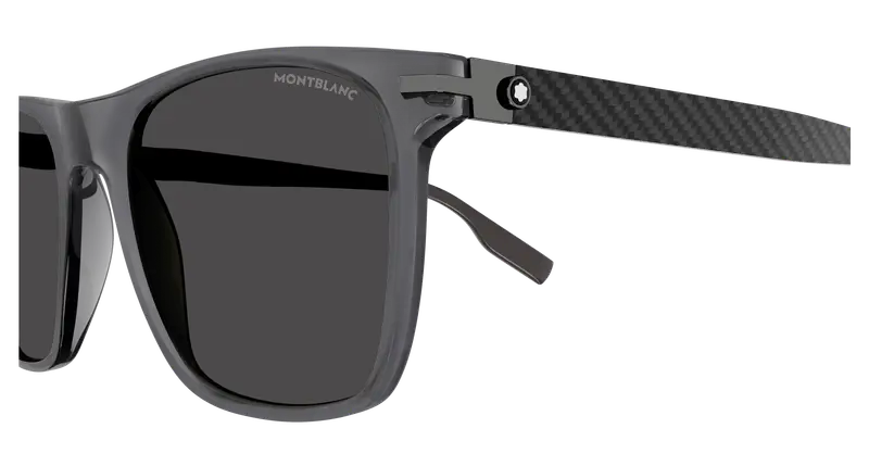 Montblanc Occhiali da sole Uomo Grigio 852962 miniatura 2