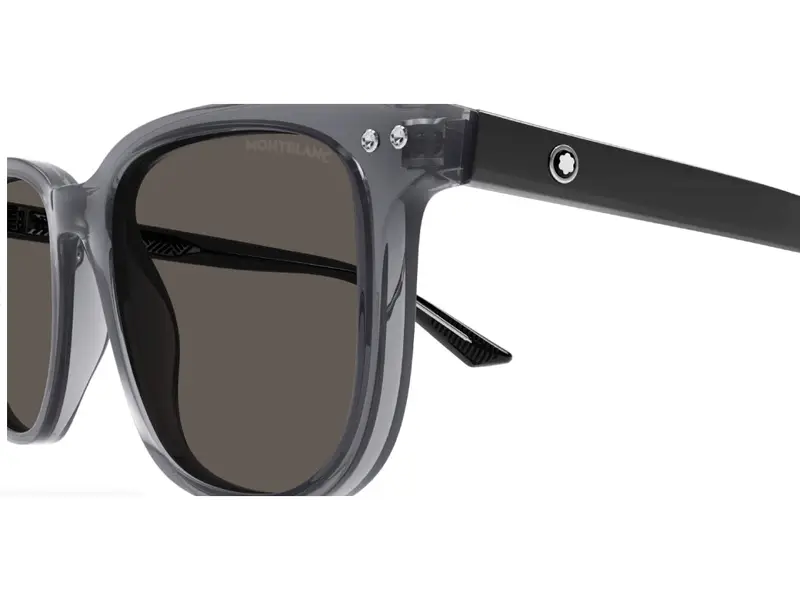 Montblanc Occhiali da sole Uomo Grigio 853594 miniatura 2
