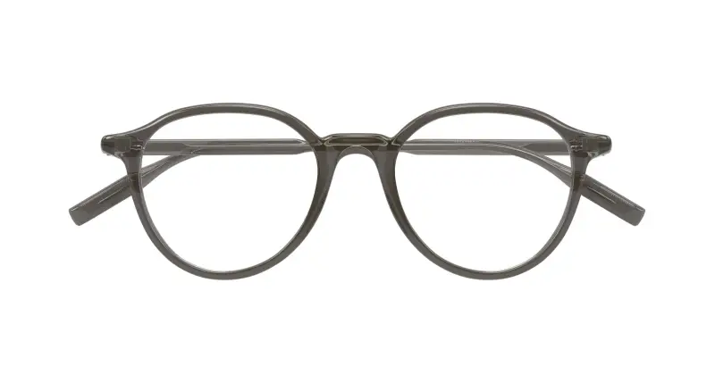 Uomo MB0291O 010 Montature da vista Acetato Grigio Trasparente Rotonda miniatura 2