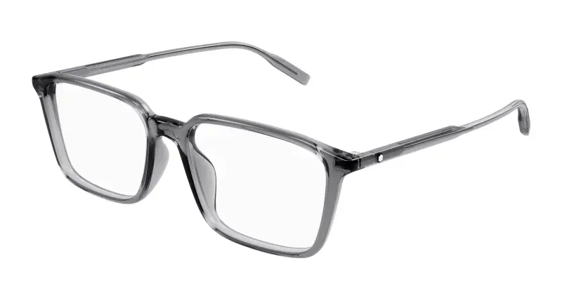 Uomo MB0293OA 003 Montature da vista Acetato Grigio Squadrata