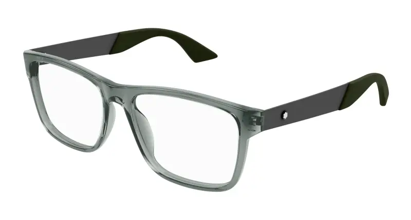 Uomo MB0300O 003 Montature da vista Acetato Grigio Squadrata