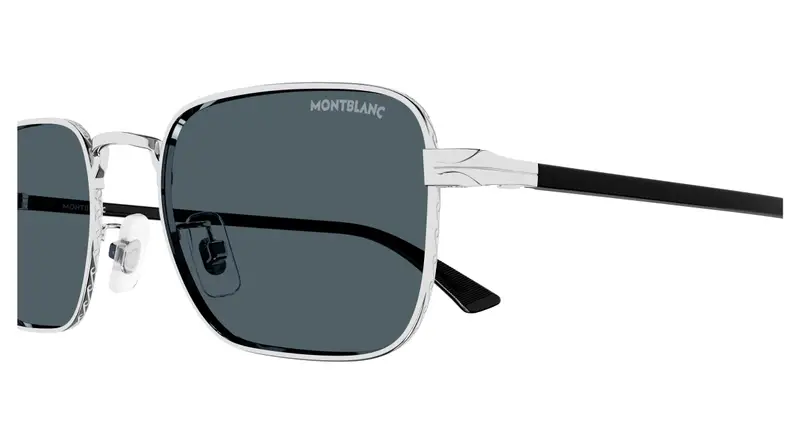 Mont blanc Occhiali da sole Uomo Argento 886775 miniatura 2