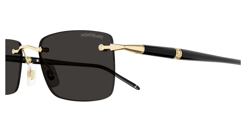 Mont blanc Occhiali da sole Uomo Grigio 886797 miniatura 2