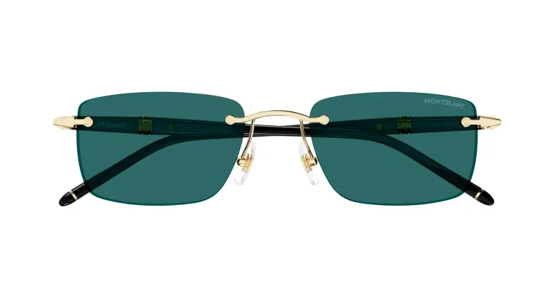 Montblanc Occhiali da sole Uomo Oro 3533977 miniatura 2