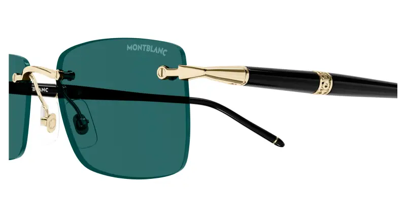 Montblanc Occhiali da sole Uomo Oro 3533977 miniatura 3