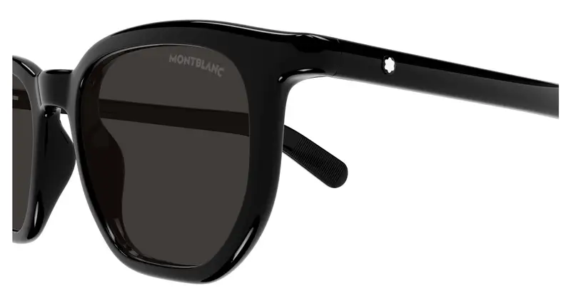 Mont blanc Occhiali da sole Uomo Nero 886829 miniatura 2