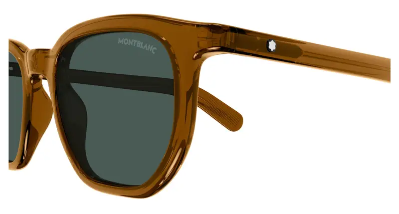 Mont blanc Occhiali da sole Uomo Verde 886820 miniatura 2