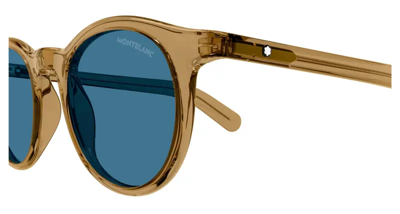 Mont blanc Occhiali da sole Uomo Marrone 886814 miniatura 2