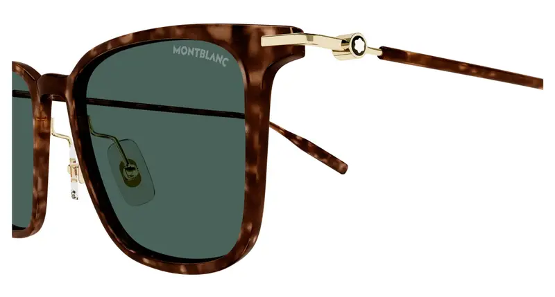 Mont blanc Occhiali da sole Uomo Testa di moro 886825 miniatura 2