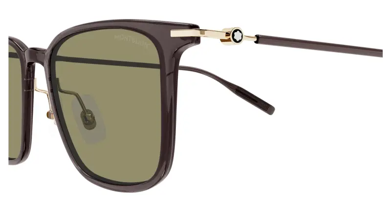 Montblanc Occhiali da sole Uomo Marrone 3531252 miniatura 3