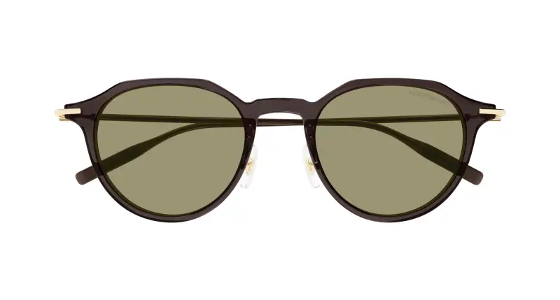 Montblanc Occhiali da sole Uomo Marrone 3531251 miniatura 2