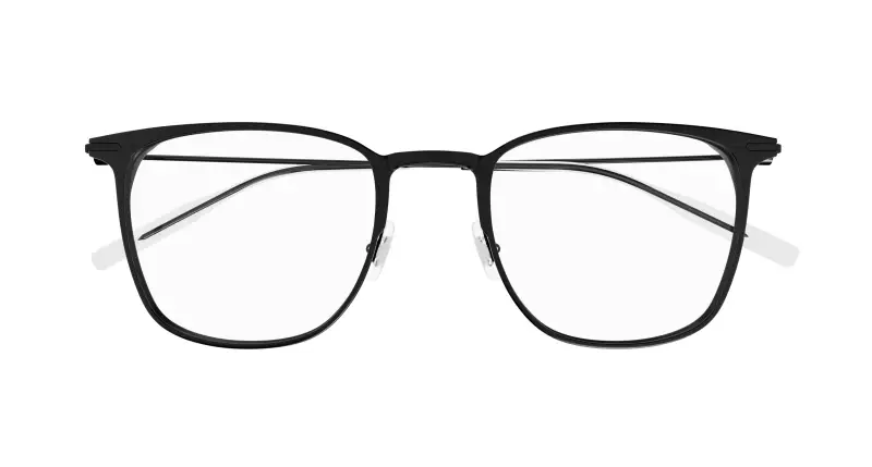 Uomo MB0356O 007 Montature da vista Nero Trasparente Squadrata miniatura 2