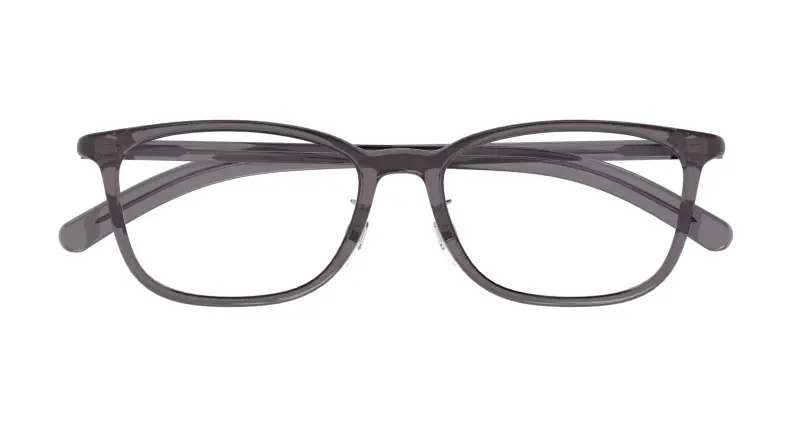 Uomo MB0376OJ 003 Montature da vista Grigio Trasparente Squadrata miniatura 2
