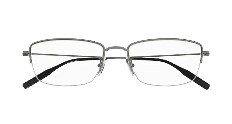 Uomo MB0378OJ 003 Montature da vista Metallo Rutenio Trasparente Squadrata miniatura 2