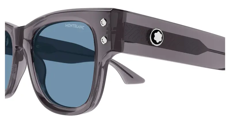 Montblanc Occhiali da sole Uomo Grigio 886916 miniatura 2