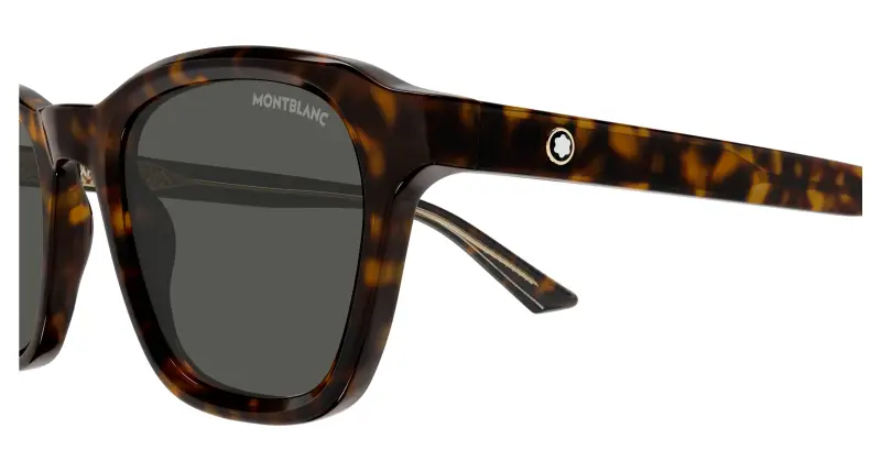 Montblanc Occhiali da sole Uomo Grigio 3530649 miniatura 3