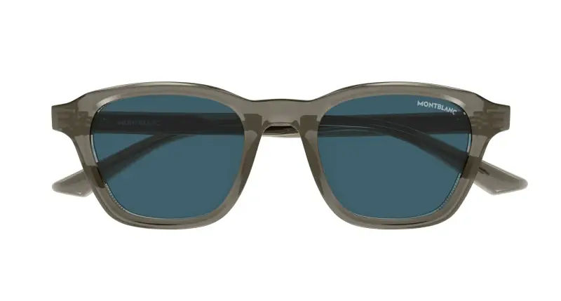 Montblanc Occhiali da sole Uomo Blu 3530023 miniatura 2