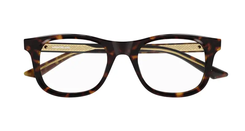 Uomo MB0385O 002 Montature da vista Acetato Havana Trasparente Squadrata miniatura 2