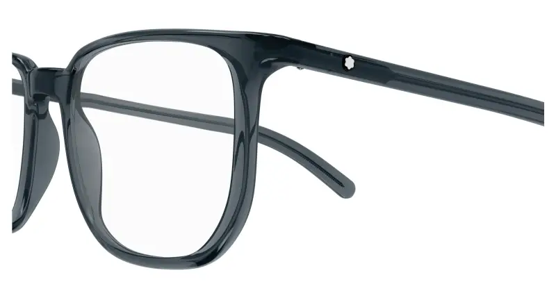 Uomo MB0388O 002 Montature da vista Grigio Trasparente Squadrata miniatura 3