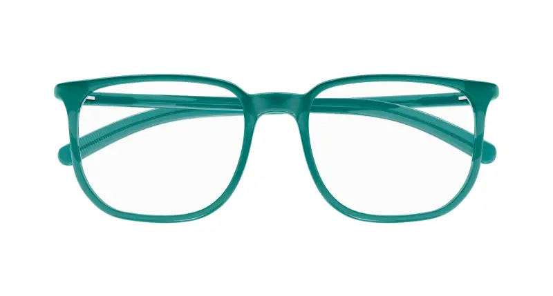 Uomo MB0388O 004 Montature da vista Verde Trasparente Squadrata miniatura 2
