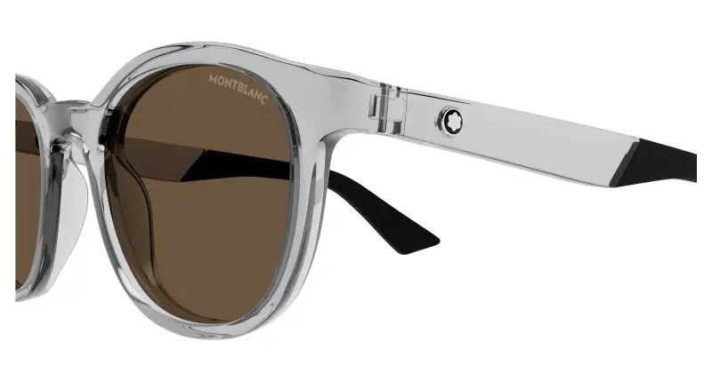 Montblanc Occhiali da sole Uomo Grigio 3530016 miniatura 3