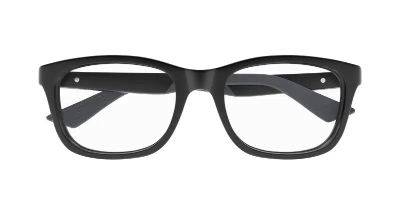 Uomo MB0401O 002 Montature da vista Iniettato Nero Trasparente Squadrata miniatura 2