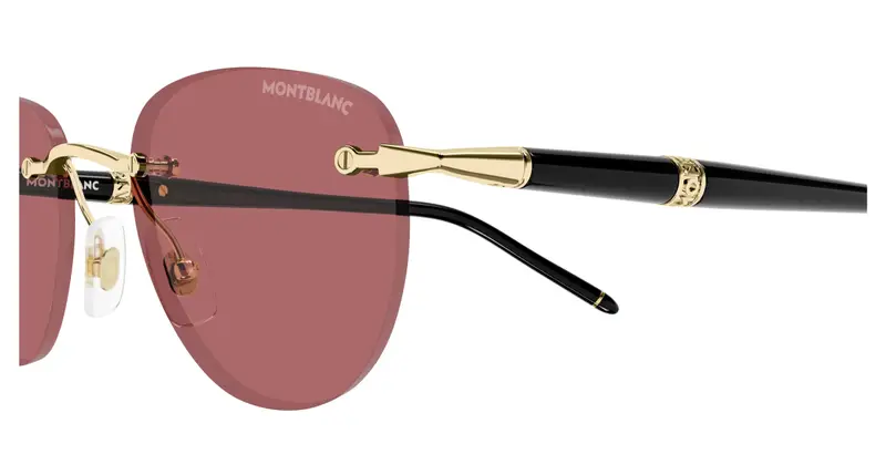 Mont blanc Occhiali da sole Uomo Arancione 886895 miniatura 2