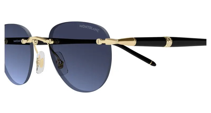 Montblanc Occhiali da sole Uomo Blu 3533954 miniatura 3