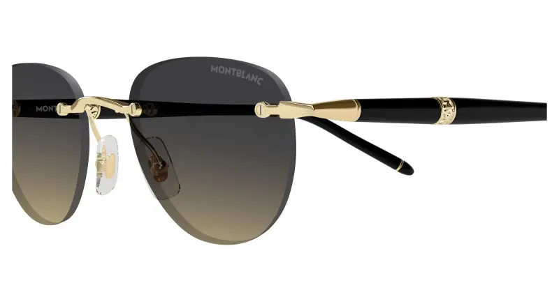 Montblanc Occhiali da sole Uomo Arancione 3533953 miniatura 3