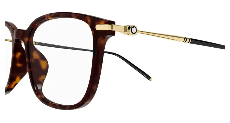 Uomo MB0413OA 003 Montature da vista Acetato Havana Trasparente Cat Eye miniatura 3