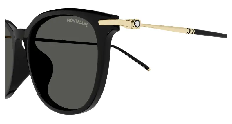 Montblanc Occhiali da sole Uomo Grigio 3532382 miniatura 3