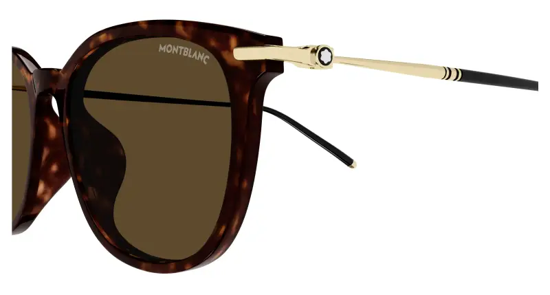 Montblanc Occhiali da sole Uomo Marrone 3530644 miniatura 3