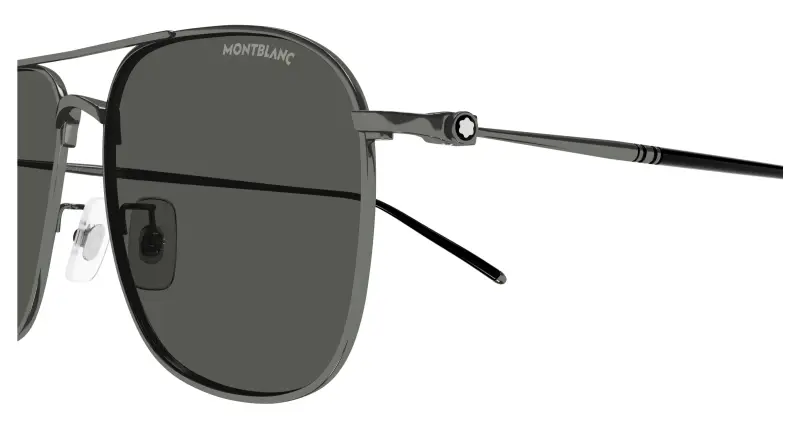 Montblanc Occhiali da sole Uomo Grigio 3534733 miniatura 3