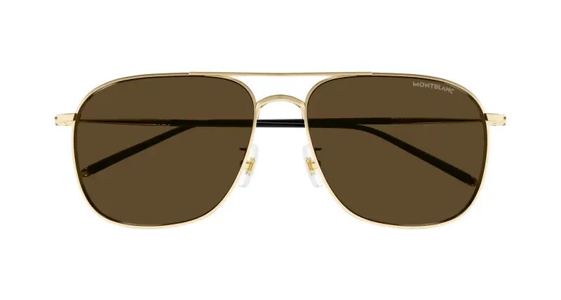 Montblanc Occhiali da sole Uomo Marrone 3533949 miniatura 2