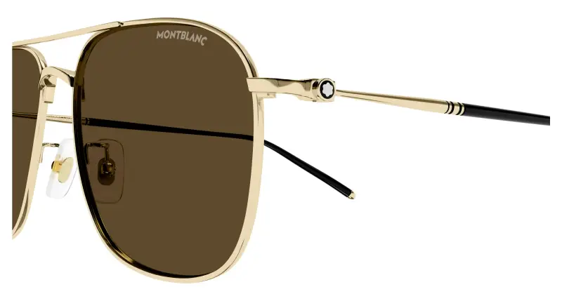 Montblanc Occhiali da sole Uomo Marrone 3533949 miniatura 3