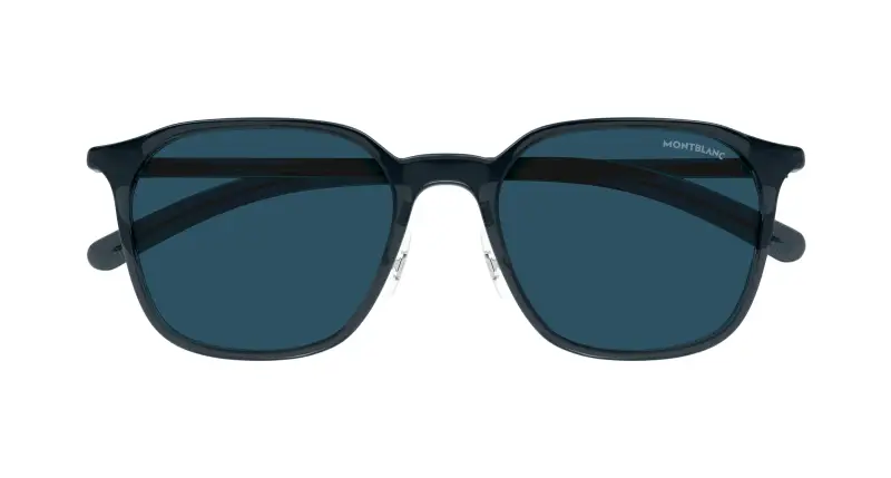 Montblanc Occhiali da sole Uomo Blu 3530007 miniatura 2