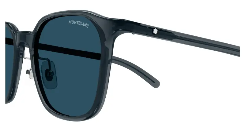 Montblanc Occhiali da sole Uomo Blu 3530007 miniatura 3