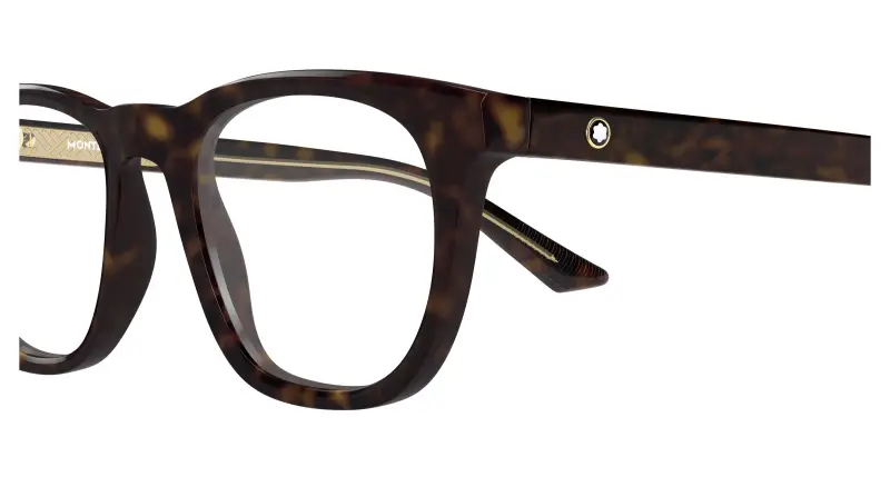 Uomo MB0422O 003 Montature da vista Acetato Havana Trasparente Squadrata miniatura 3