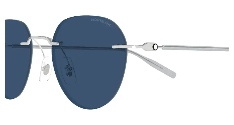 Montblanc Occhiali da sole Uomo Argento 3407991 miniatura 3