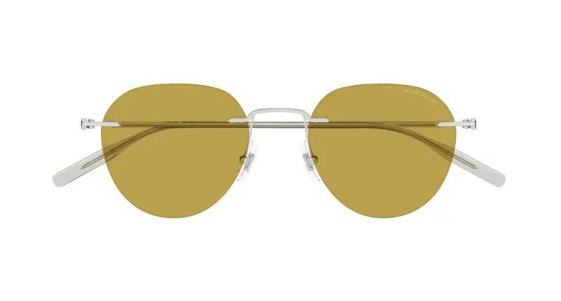 Montblanc Occhiali da sole Uomo Argento 3529592 miniatura 2