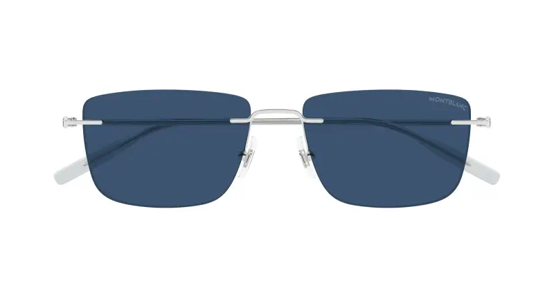 Montblanc Occhiali da sole Uomo Argento 3407989 miniatura 2
