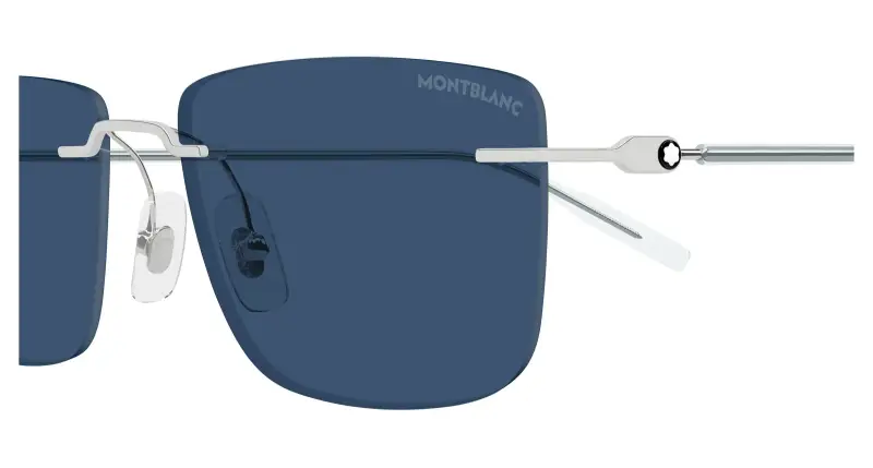 Montblanc Occhiali da sole Uomo Argento 3407989 miniatura 3