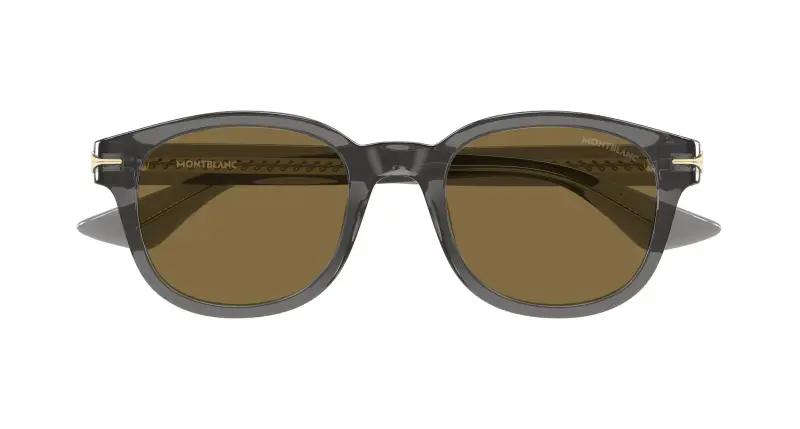 Montblanc Occhiali da sole Uomo Grigio 3529994 miniatura 2