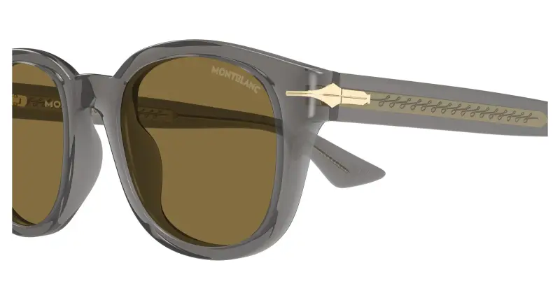 Montblanc Occhiali da sole Uomo Grigio 3529994 miniatura 3