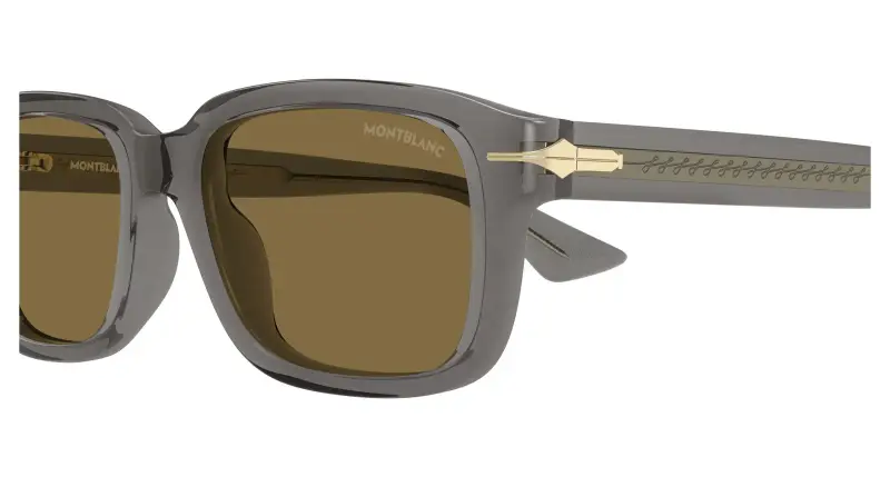 Montblanc Occhiali da sole Uomo Grigio 3529993 miniatura 3