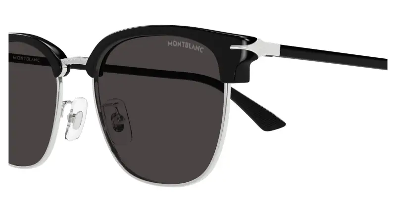 Montblanc Occhiali da sole Uomo Argento 3529587 miniatura 3