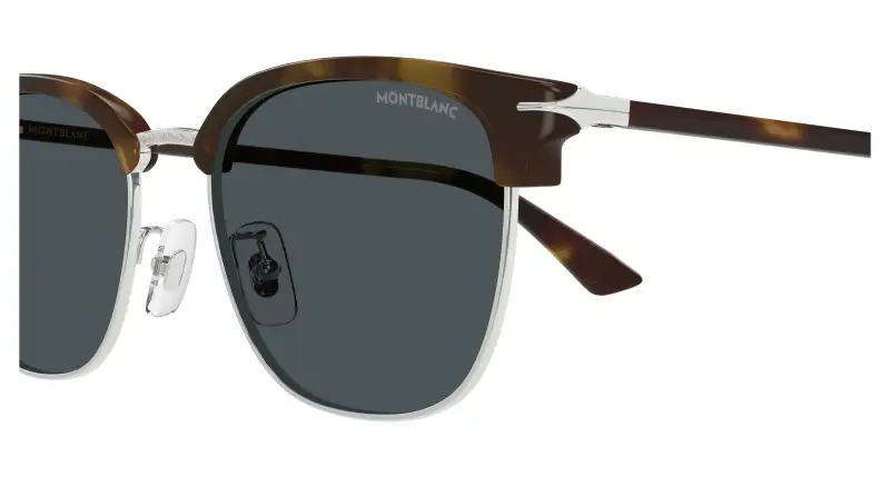 Montblanc Occhiali da sole Uomo Argento 3529586 miniatura 3