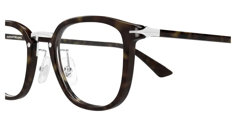 Uomo MB0440OA 002 Montature da vista Acetato Havana Trasparente Rotonda miniatura 3