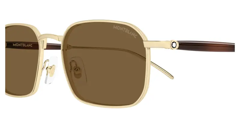 Montblanc Occhiali da sole Uomo Marrone 3533937 miniatura 3