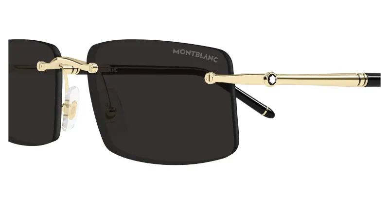 Montblanc Occhiali da sole Uomo Grigio 3408347 miniatura 3